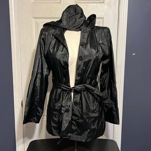 Outer Edge Water Resistant Button Up Jacket